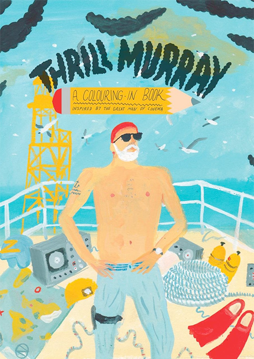 thrill murray coloring book