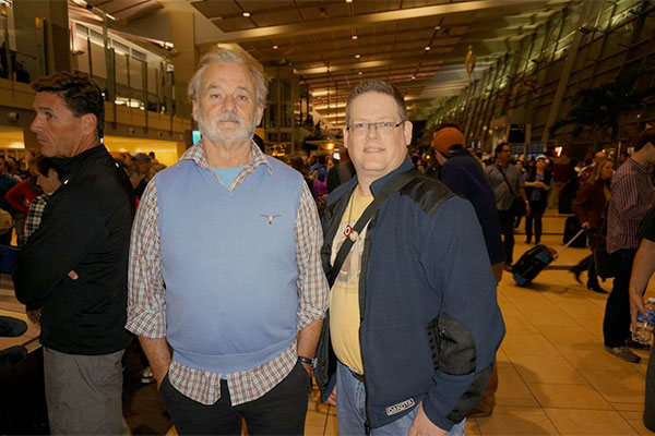 bill murray san diego airport