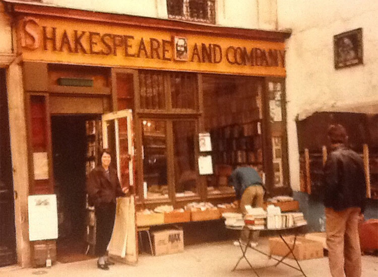 Shakespeare and Company in Paris