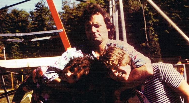 bill murray on the set of meatballs in 1978