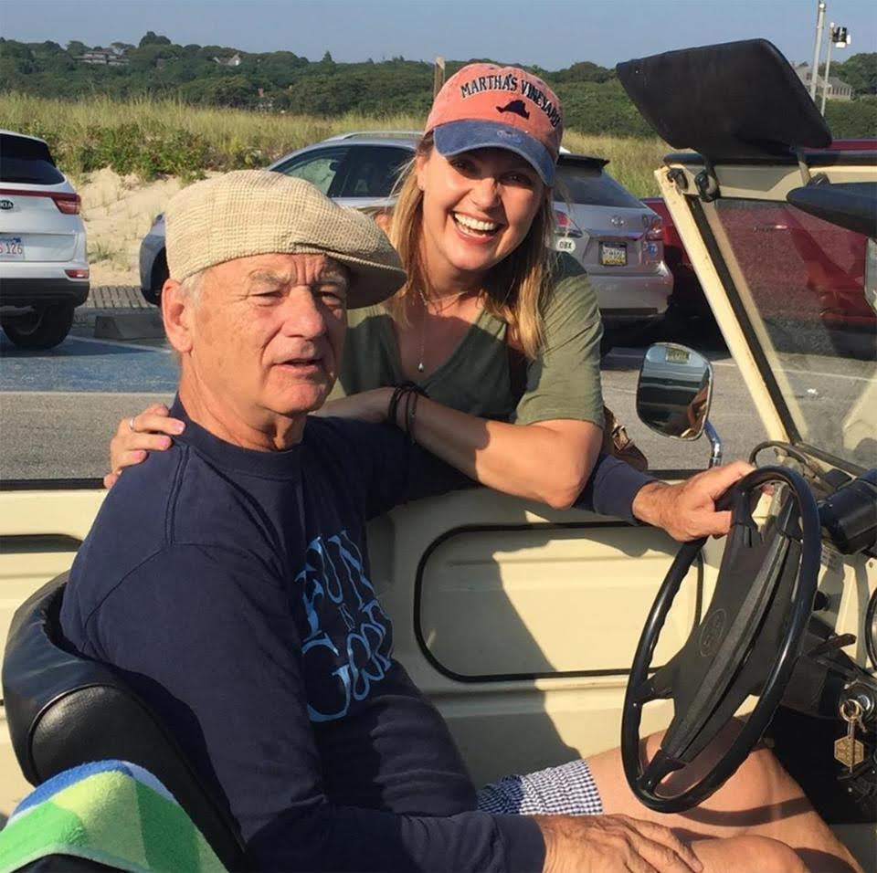 bill murray in a convertible